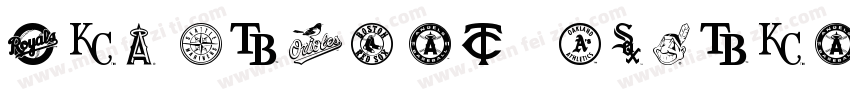 MLB Tuscan Regular字体转换